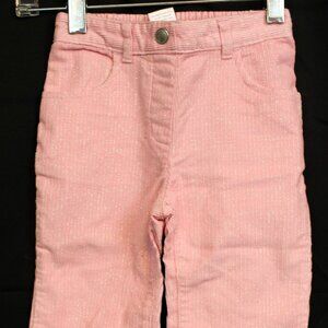 2007 Gymboree Baby Snow Princess 18 24 M Pink Corduroy Pants Snowflakes Sparkle
